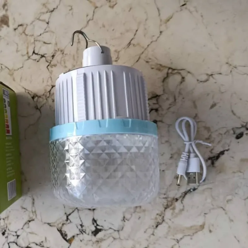 Lámpara recargable en forma de bombillo