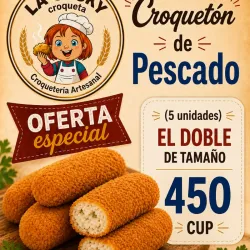 Paquete de croquetas de pescado