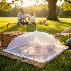 Sombrilla para tapar alimentos. Dulceria, negocios y hogar.