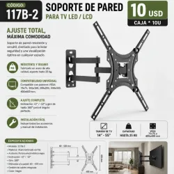 Soporte de pared para tv