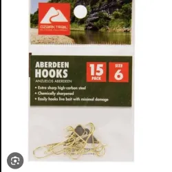 Anzuelos de Pesca -Ozark Trail ( #6 )