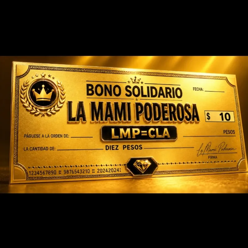 SORTEO BONO SOLIDARIO "LA MAMI PODEROSA". ( LMP=CLA )