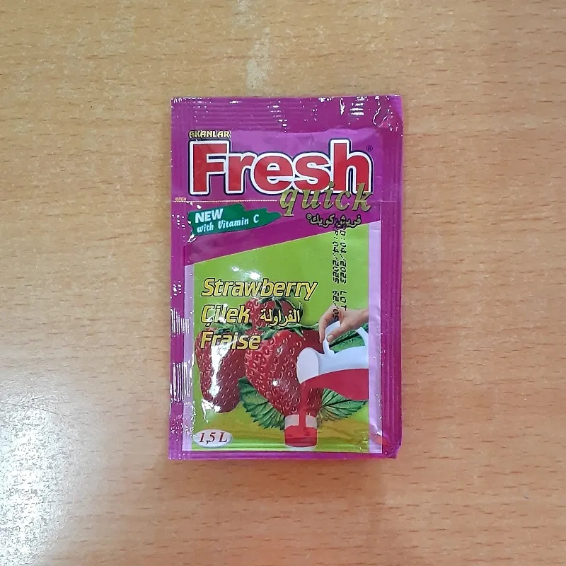 Refresco Fresh Quick sabor Fresa ( 1.5Lt )