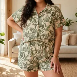 Conjunto short y camisa corta