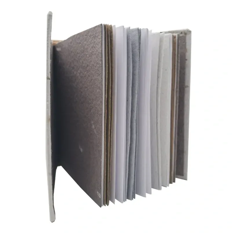 Agenda con Tapa de Yute Calada 15cm