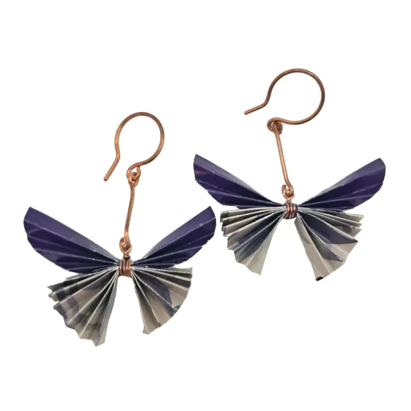Pendientes Mariposas de Papel 3