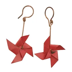 Pendientes Reguilete de Papel