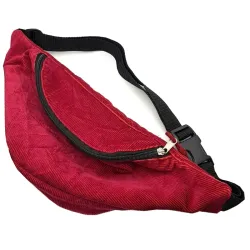 Bolso Cangurera Rojo Vino