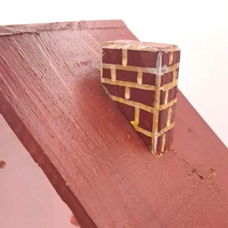 Casa de Pájaros de Madera Rosa
