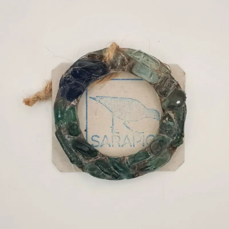 Porta Incienso de Cristal