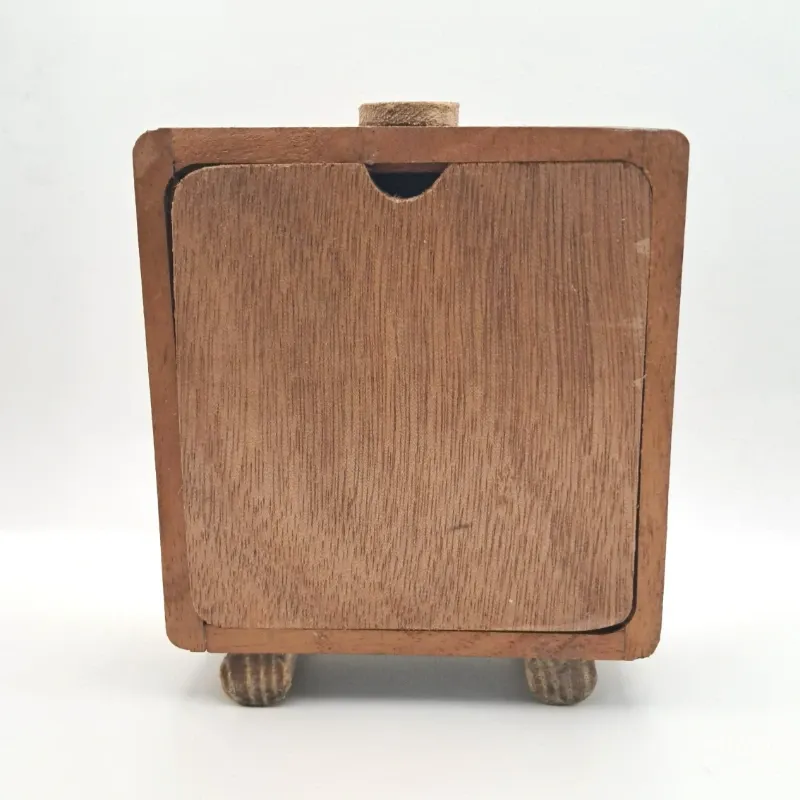 Reloj de Madera Cuadrado
