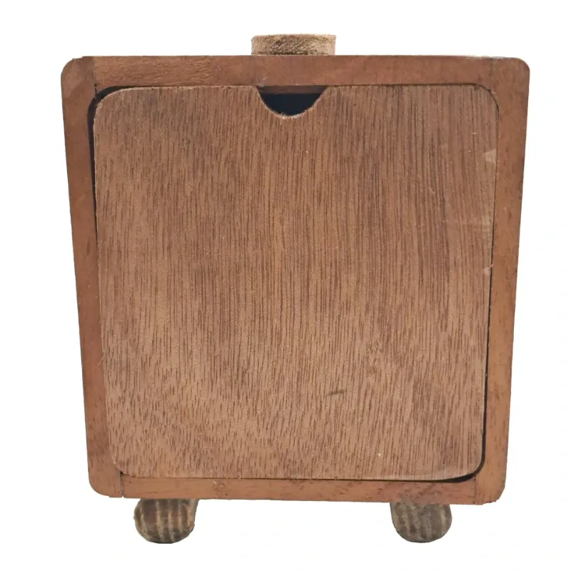 Reloj de Madera Cuadrado
