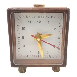 Reloj de Madera Cuadrado