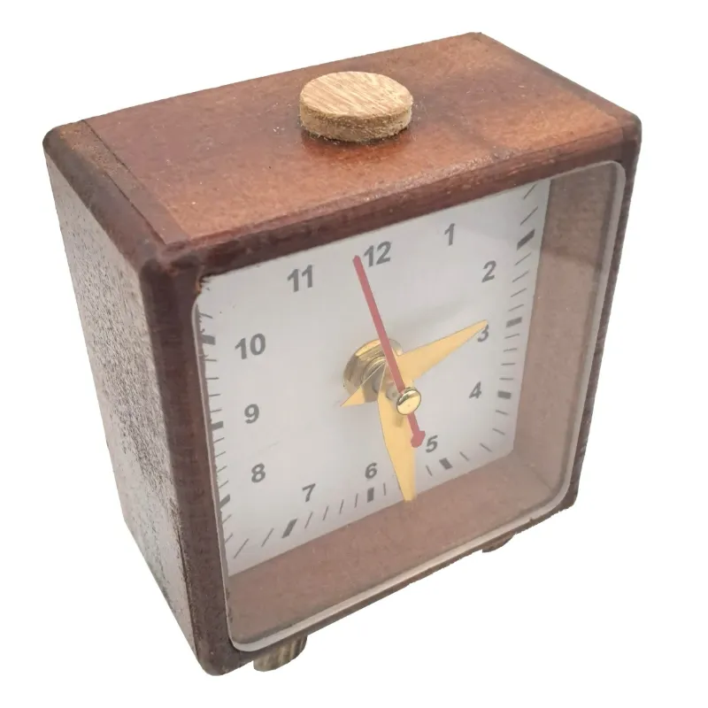 Reloj de Madera Cuadrado