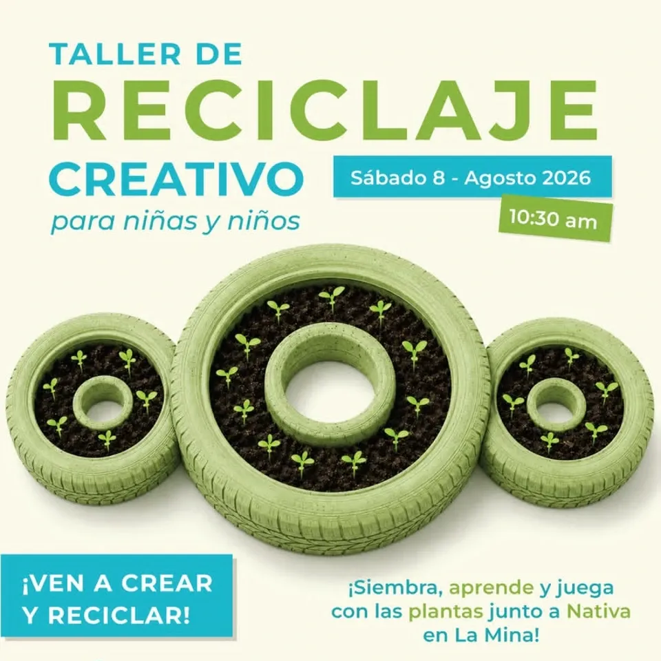 Taller de Reciclaje Creativo para niños y niñas