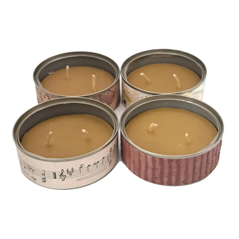 Velas enlatadas