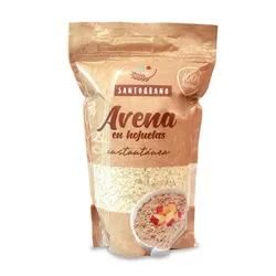 Avena en hojuelas instantánea
