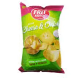 Chips sabor Queso y Cebolla Frit Ravich (125g)