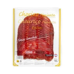 Chorizo con pimienta ( lonjas finas)