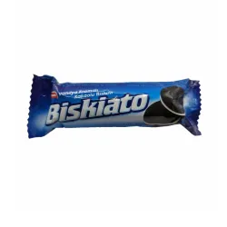 Galletas de chocolate con crema de vainilla Biskiato (60 g / 2.12 oz)