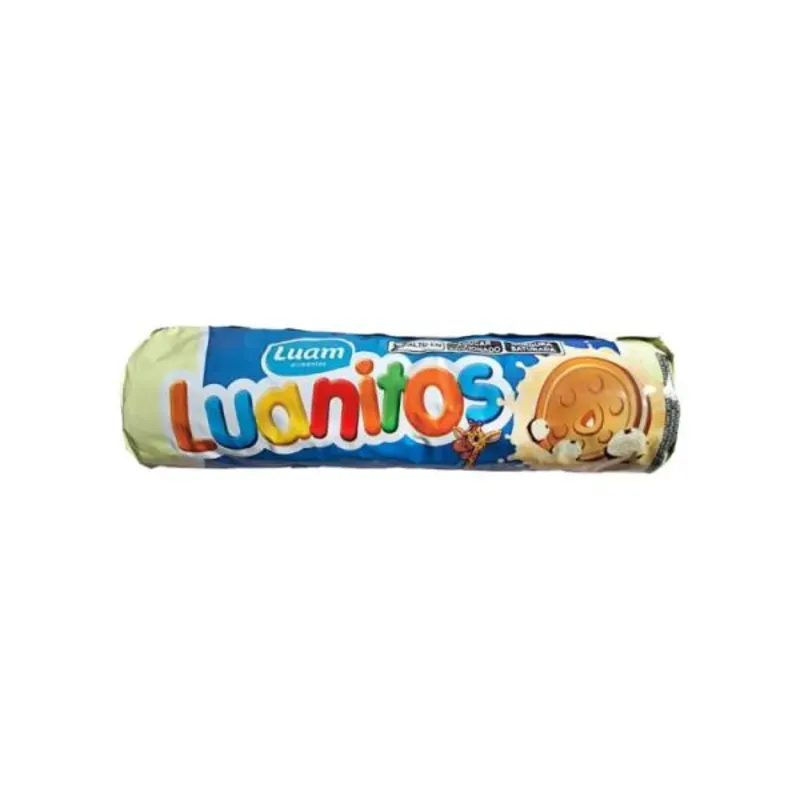 Galletas de Vainilla rellenas de dulce de leche y coco Luanitos