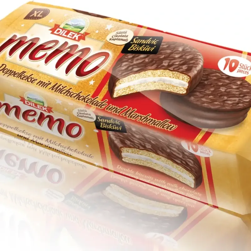 Galletas Rellens de malvavisco Memo Dilek (10u)