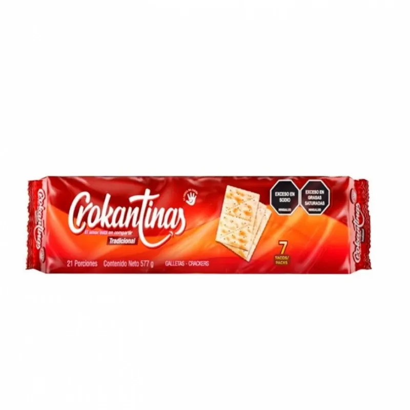Galletas salada tradicional Crokantinas (577 g / 1.27 lb)