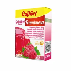 Gelatina sabor frambuesa Calnort (170 g / 6.00 oz)