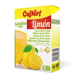 Gelatina sabor limón Calnort (170 g / 6 oz)