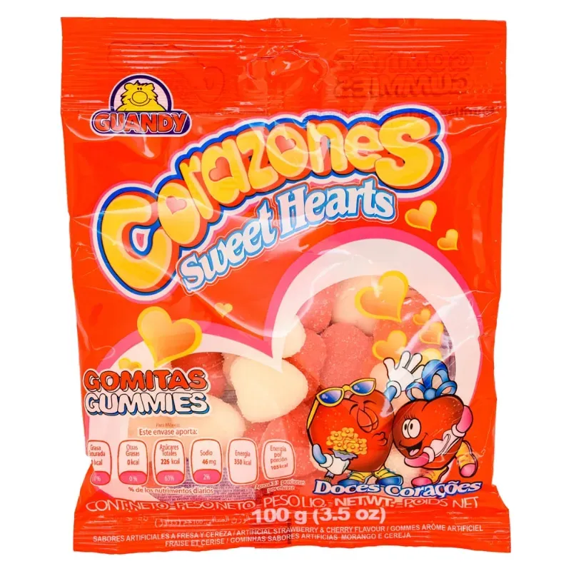Gomitas de corazón 100 g