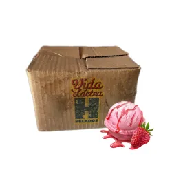 Helado Vida Láctea Sabor Fresa (4L)