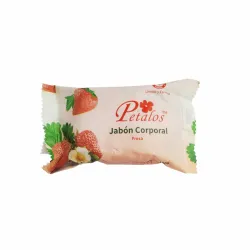 Jabón de tocador con aroma a fresa Pétalos (100 g / 3.53 oz)