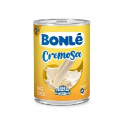 Leche evaporada Bonlé Cremosa Lata 390 g