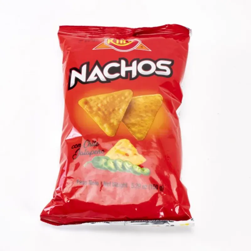 Nachos sabor queso y chile 150 g