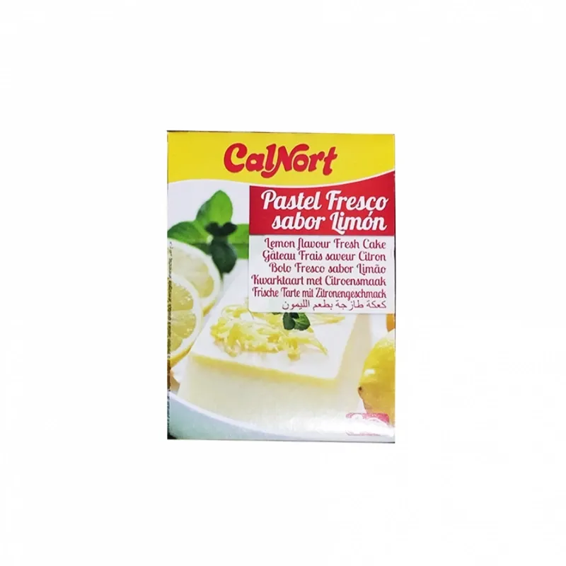Pastel fresco sabor limón Calnort (75g / 2.65 oz)