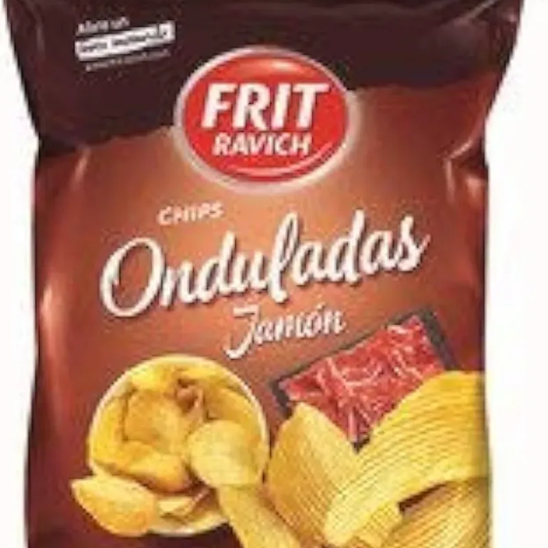 PATATAS SABOR BACON Y QUESO FRIT RAVICH (125 G)