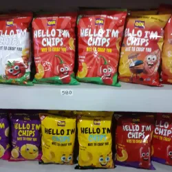 Pelly Hello I´m Chips (QUE), Diferentes sabores.