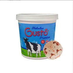 Pote de Helado Gustó sabor Avellana (1L)