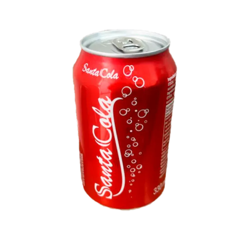 Refresco Gaseado de Cola Santa 330 ml