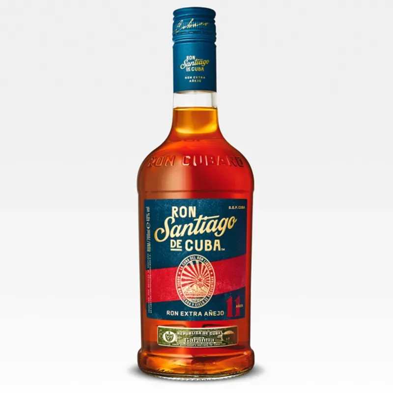 Ron Santiago de Cuba Extra Añejo 11años  700ml
