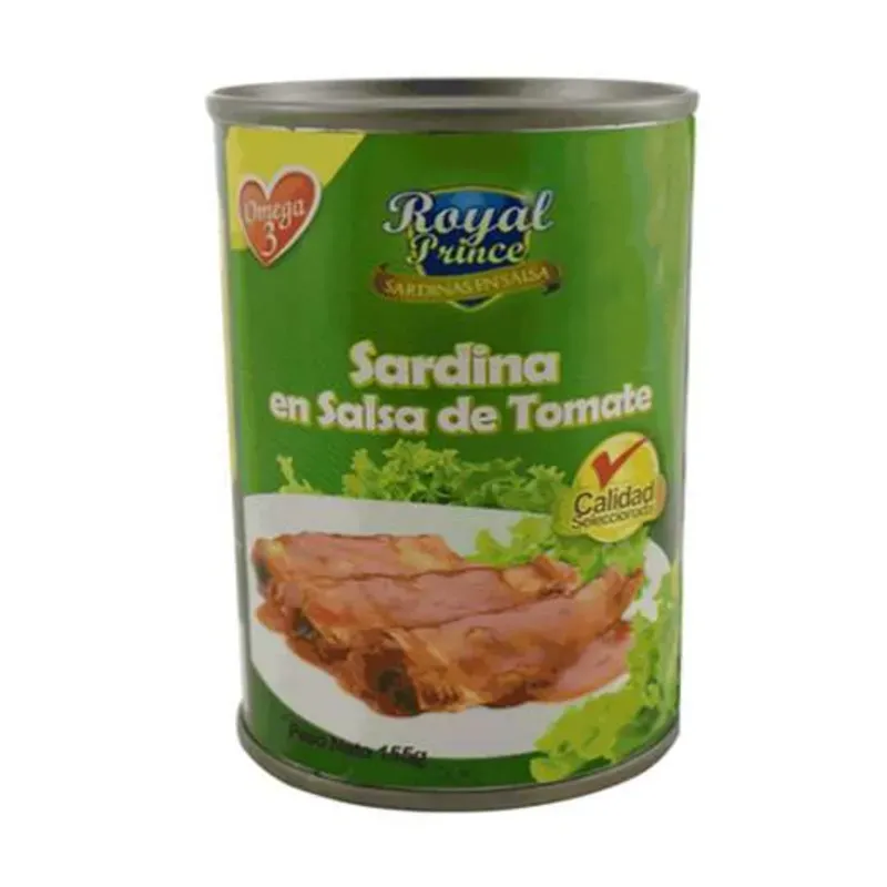 SARDINA ROYAL PRINCE 155 GR SALSA DE TOMATE