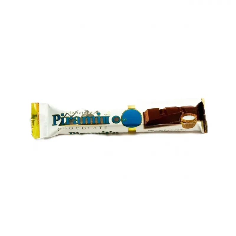 Tableta de chocolate blanco y vainilla Piramito 