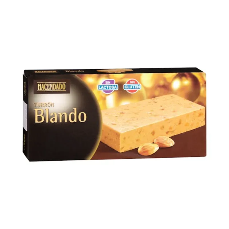 Turrón blando Hacendado en la ciudad de Alfaro