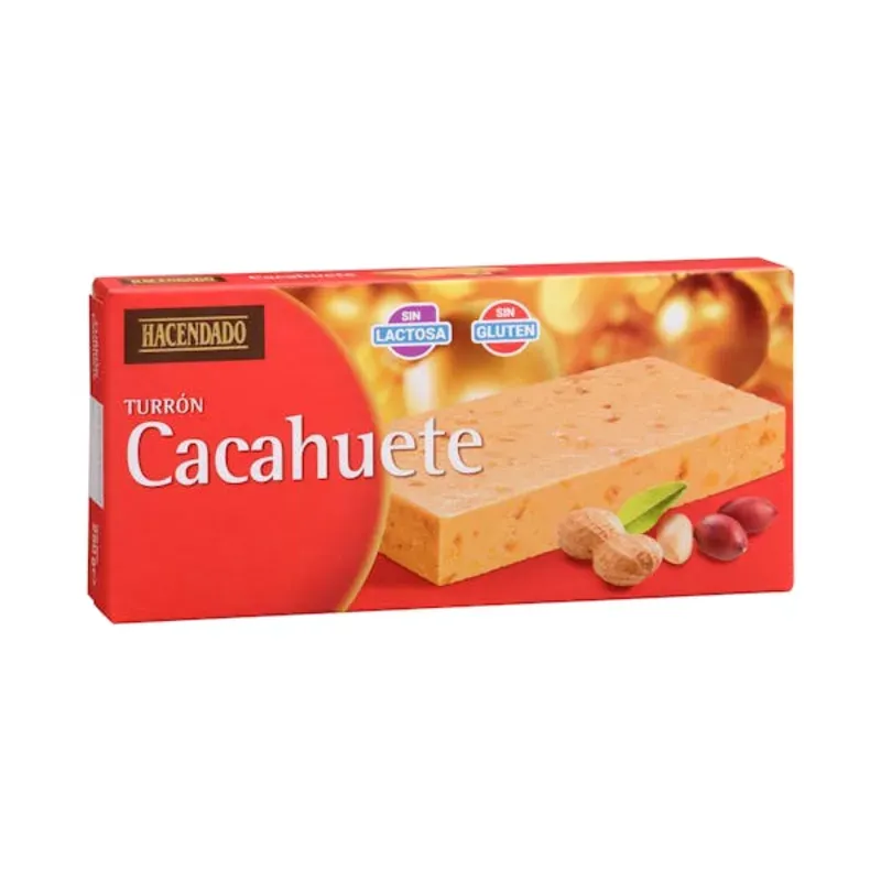 Turrón cacahuete 