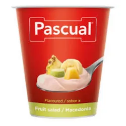 Yogur Pascual cremoso de sabor Macedonia ( 125g )