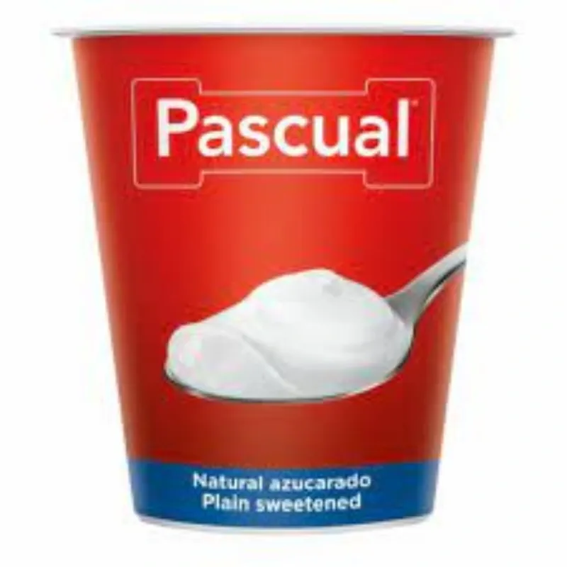 Yogur Pascual sabor Natural Azucarado (120 g)