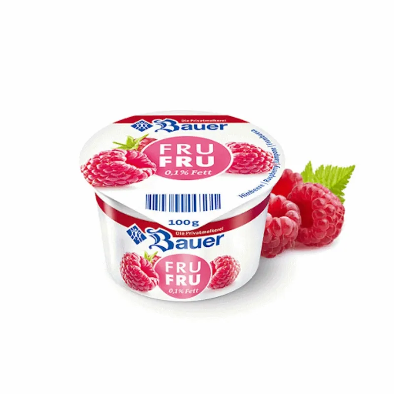 Yogurt fru fru sabor frambuesa (100 g)