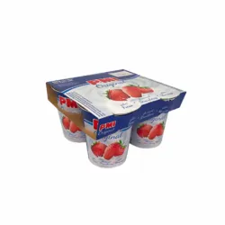 Yogurt sabor fresa PMI Original (4 x 120 g/4.23 oz)
