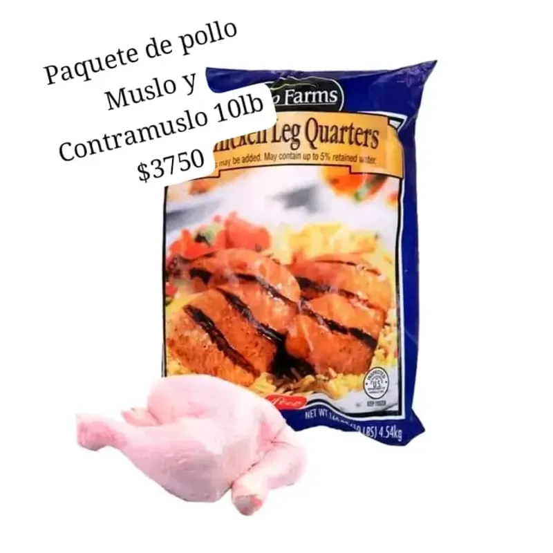 Paquete de Pollo 10lb