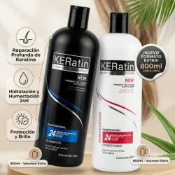 Juego de Champú KERatin 800ml